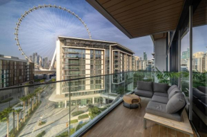 Luxury 3BD Bluewaters Island sea & Dubai Eye View